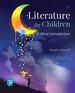 Literature for Children: a Short Introduction (What's New in Literacy)