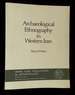 Archaeological Ethnography in Western Iran
