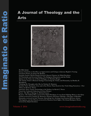 Imaginatio Et Ratio: A Journal of Theology and the Arts, Volume 3, Issue 1 - Sellars, Jeff (Editor)