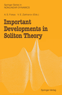 Important Developments in Soliton Theory