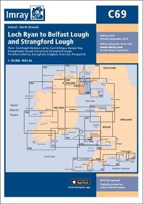 Imray Chart C69: Loch Ryan to Belfast Lough and Strangford Lough - Imray, Imray