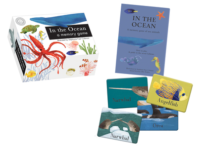In the Ocean: A Memory Game - Walden, Libby, and Fizer Coleman, Stephanie (Illustrator)