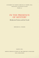 In the Presence of Mystery: Modernist Fiction and the Occult