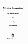 Increasing Access to Food: The Asian Experience