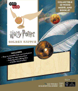 Incredibuilds: Harry Potter: Golden Snitch 3D Wood Model and Booklet