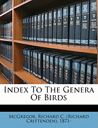 Index to the Genera of Birds