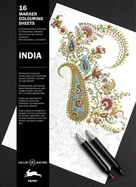 India: Marker Colouring Sheets