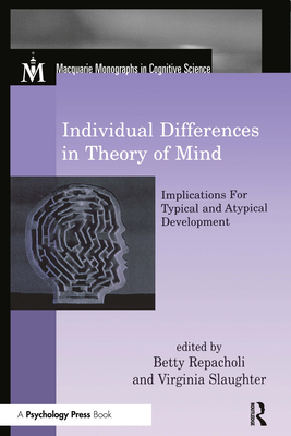 Individual Differences in Theory of Mind: Implications for Typical and Atypical Development - Repacholi, Betty (Editor), and Slaughter, Virginia (Editor)