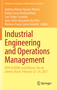 Industrial Engineering and Operations Management: XXVI Ijcieom (2nd Edition), Rio de Janeiro, Brazil, February 22-24, 2021