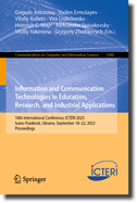 Information and Communication Technologies in Education, Research, and Industrial Applications: 18th International Conference, ICTERI 2023, Ivano-Frankivsk, Ukraine, September 18-22, 2023, Proceedings
