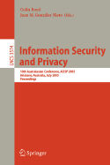 Information Security and Privacy: Third Australasian Conference, Acisp'98, Brisbane, Australia July 13-15, 1998, Proceedings