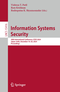 Information Systems Security: 20th International Conference, ICISS 2024, Jaipur, India, December 16-20, 2024, Proceedings