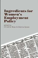 Ingredients for Women's Employment Policy