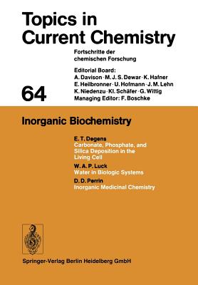 Inorganic Biochemistry - Houk, Kendall N, and Hunter, Christopher A, and Krische, Michael J