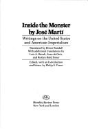 Inside the Monster: Writings on the United States and American Imperialism - Martm, Josi, and Marti, Jose, and Mart, Jos