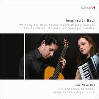 Inspiracin Bach - Domenico Cerasani (tape); Lux Nova Duo