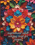 inspirational adult coloring book for women .: Stress relief coloring book for women