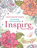 Inspire: Knowing God (Softcover): 100 Devotions for Coloring and Creative Journaling