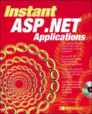 Instant ASP.Net Applications - Buczek, Greg