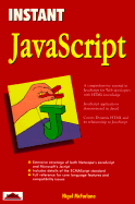 Instant JavaScript - McFarlane, Nigel