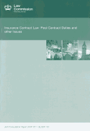 Insurance Contract Law: Law Commission Consultation Paper #201 - Great Britain: Law Commission, and Great Britain: Scottish Law Commission, and The Stationery Office (Editor)