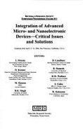 Integration of Advanced Micro- And Nanoeletronic Devices--Critical Issues and Solutions, Symposia Held April 13-16, 2004, San Francisco, California, U.S.A. - Materials Research Society