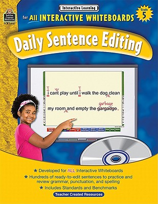 Interactive Learning: Daily Sentence Editing, Grade 5 - Levin, Michael H, M.a, and Migliaccio, Eric (Editor), and Levin, Ina Massler (Editor)