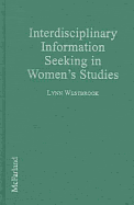 Interdisciplinary Information Seeking in Women's Studies