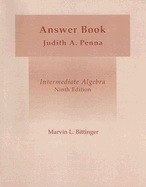 Intermediate Algebra Answer Book