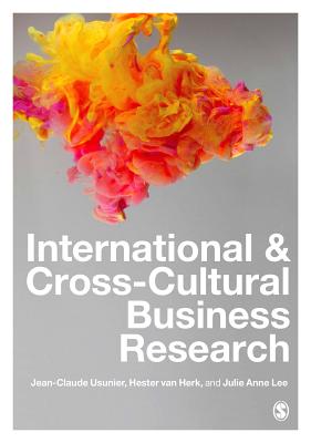 International and Cross-Cultural Business Research - Usunier, Jean-Claude, and Van Herk, Hester, and Lee, Julie Anne