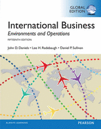 International Business, Global Edition - Daniels, John D., and Radebaugh, Lee H., and Sullivan, Daniel