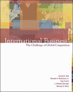 International Business: The Challenge of Global Competition - Ball, Donald A, Jr.