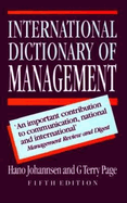 International Dictionary of Management
