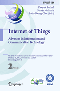 Internet of Things. Advances in Information and Communication Technology: 6th IFIP International Cross-Domain Conference, IFIPIoT 2023, Denton, TX, USA, November 2-3, 2023, Proceedings, Part II