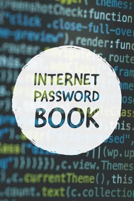 Internet Password Book: Personal Internet Address and Password Organizer Notebook (Volume 8) - Notebook, Nnj