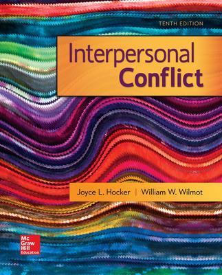 Interpersonal Conflict - Hocker, Joyce, and Wilmot, William