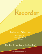 Interval Studies: Recorders in F (Sopranino & Alto) Baroque