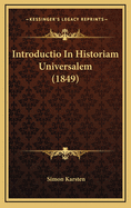 Introductio in Historiam Universalem (1849)