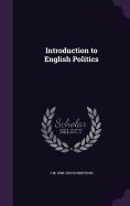 Introduction to English Politics