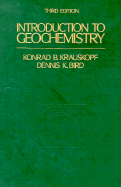 Introduction to Geochemistry - Krauskopf, Konrad Bates, and Bird, Dennis K