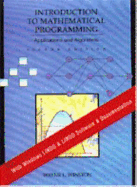 Introduction to Mathematical Programming Applications and Algorithms (for Windows)