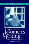 Introduction to Women's Literature from the Middle Ages to Present Day