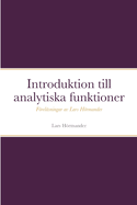 Introduktion till analytiska funktioner: Frel?sningar av Lars Hrmander