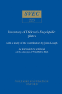 Inventory Of Diderot's Encyclop?die: Plates: With a Study of the Contributors by John Lough