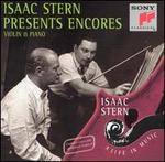 Isaac Stern Presents Encores - Alexander Zakin (piano); Isaac Stern (violin)