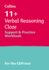 Collins 11+-11+ Verbal Reasoning Cloze Support and Practice Workbook: for the Cem 2023 Tests