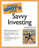 Complete Idiot's Guide to Savvy Investing, 2e (the Complete Idiot's Guide)