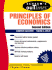 Schaum's Outline of Principles of Economics