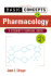 Basic Concepts in Pharmacology: a Student's Survival Guide