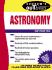 Schaum's Outline of Astronomy (Schaum's Outline Series)